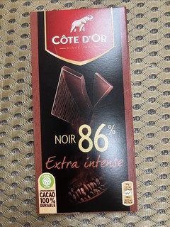 克特多金象86%可可黑巧克力排块装100g