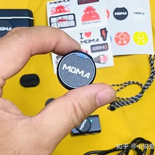 猛玛MOMA Lark MIX纽扣无线领夹式麦克风收音录音直播猛犸【报价价格