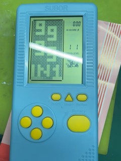 小霸王经典怀旧俄罗斯方块机游戏机开发智力益智游戏4.1英寸大屏 