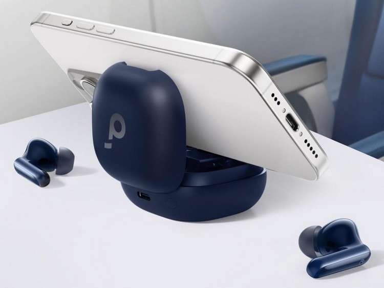 安克声阔发布 P40i 无线耳机，自适应环境降噪、60小时长续航、无线充电
