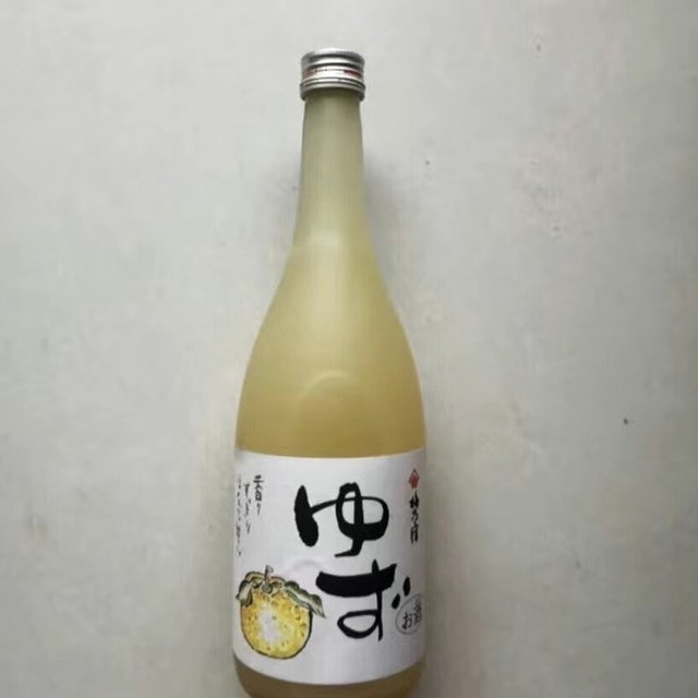 日本进口的梅乃宿柚子酒