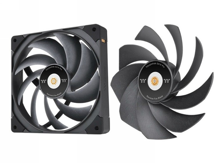 曜越Tt 发布 TOUGHFAN EX12/14 Pro 风扇，磁吸免线串联，高风压、提供反拉扇叶