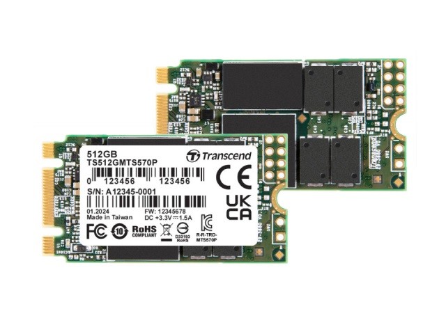 创见发布 MTS570P SSD 固态硬盘，M.2 2242 紧凑身材，主打耐用性