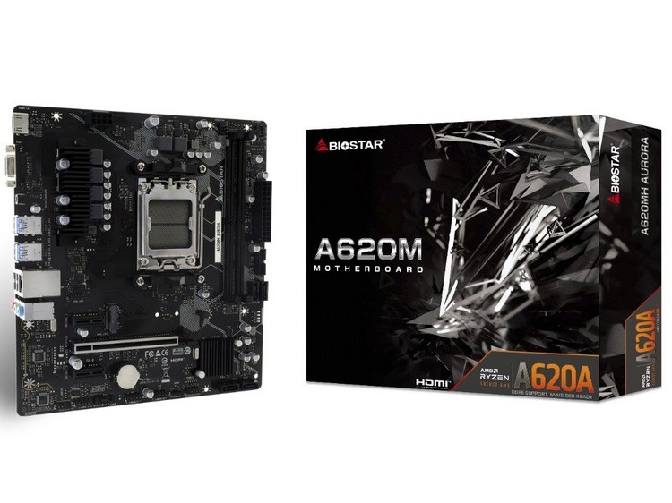 为 AMD 新 APU：映泰发布 A620MH AURORA 主板，支持 AMD Ryzen 8000G 系列处理器