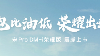比亚迪宋Pro DM-i荣耀版上市，10.98万起