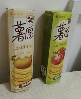 好丽友（orion）零食休闲零食薯片非油炸膨化食品薯愿三连罐312g/组（104g*3）