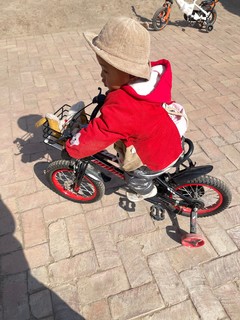 给小外甥买的自行车