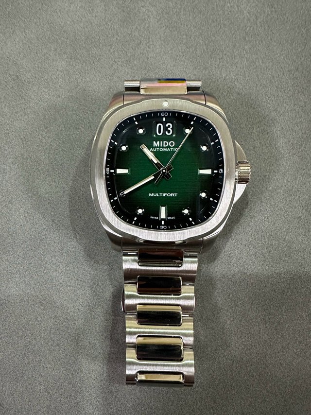 美度（MiDO）舵手TV（绿盘）开箱