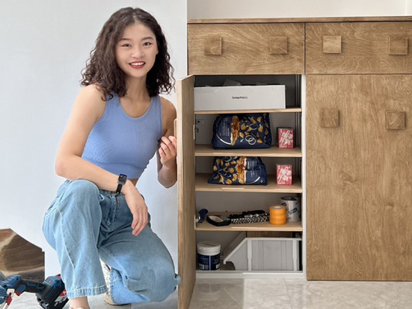 家具DIY第①期，做一组玄关柜，挑战自装修开始！