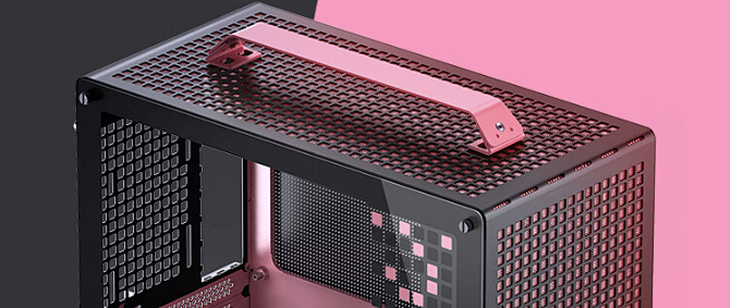 乔思伯Z20 MATX 机箱新增“粉黑”、“橙黑”拼色版：约20L 体积、支持363mm