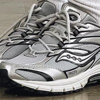 运动好物分享Saucony索康尼 2K PRM电子表复古跑鞋老爹鞋情侣休闲鞋。