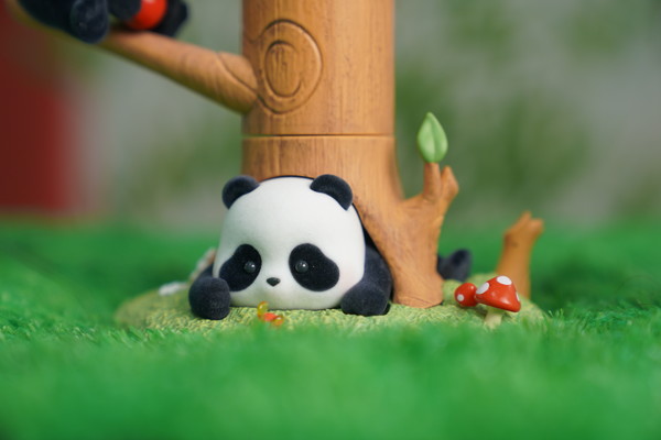超有趣的叠叠乐！胖哒幼熊猫果果树系列开箱分享