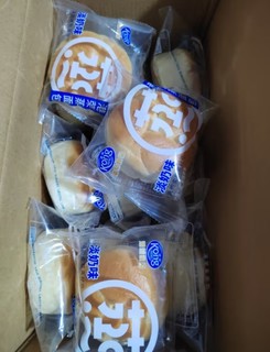 港荣蒸面包淡奶800g 早餐面包饼蛋干糕零食手撕糕小点休闲礼品盒整箱
