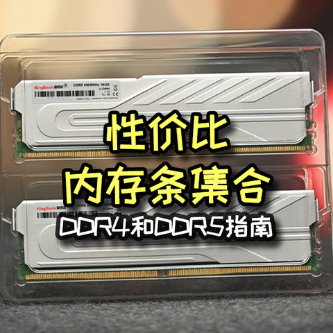 DDR4和DDR5选购指南之性价比内存条集合