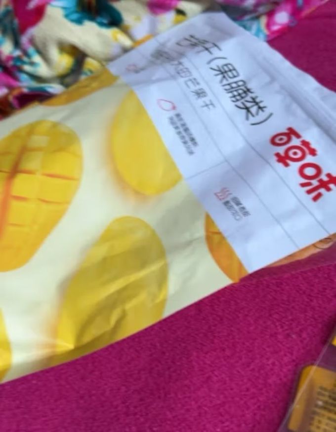 百草味芒果干120g袋水果干特产菲律宾风味办公零嘴小吃蜜饯果脯烘焙