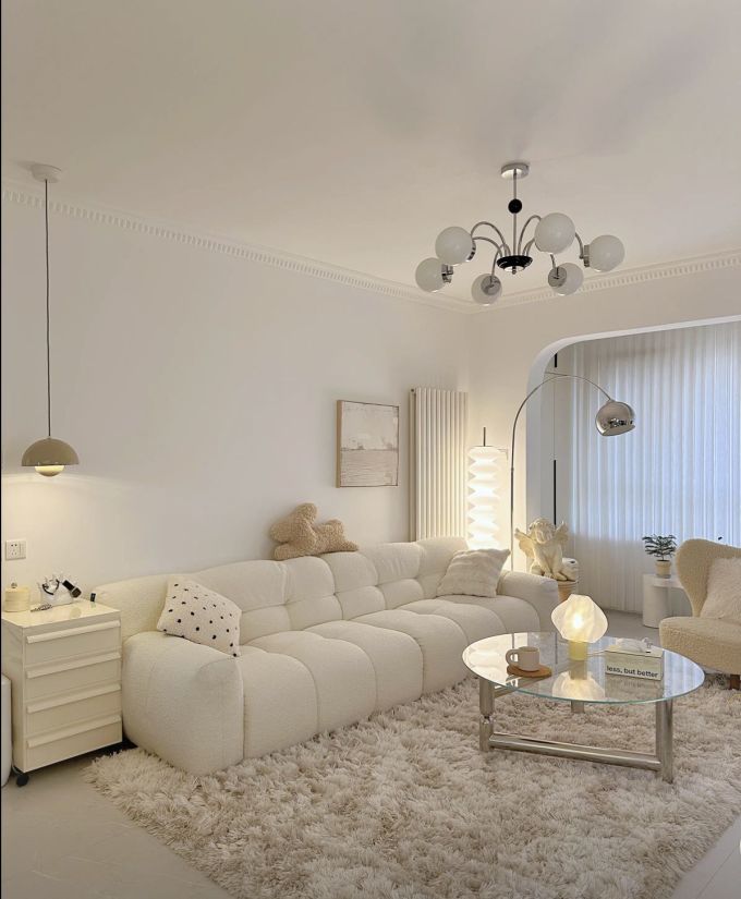 省层高不藏灰 2024-03-07 00:56:11 不吊顶的装修风格,石膏线也可以装