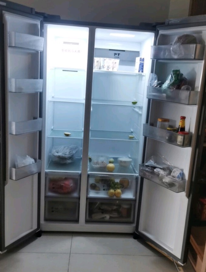 美的双门冰箱