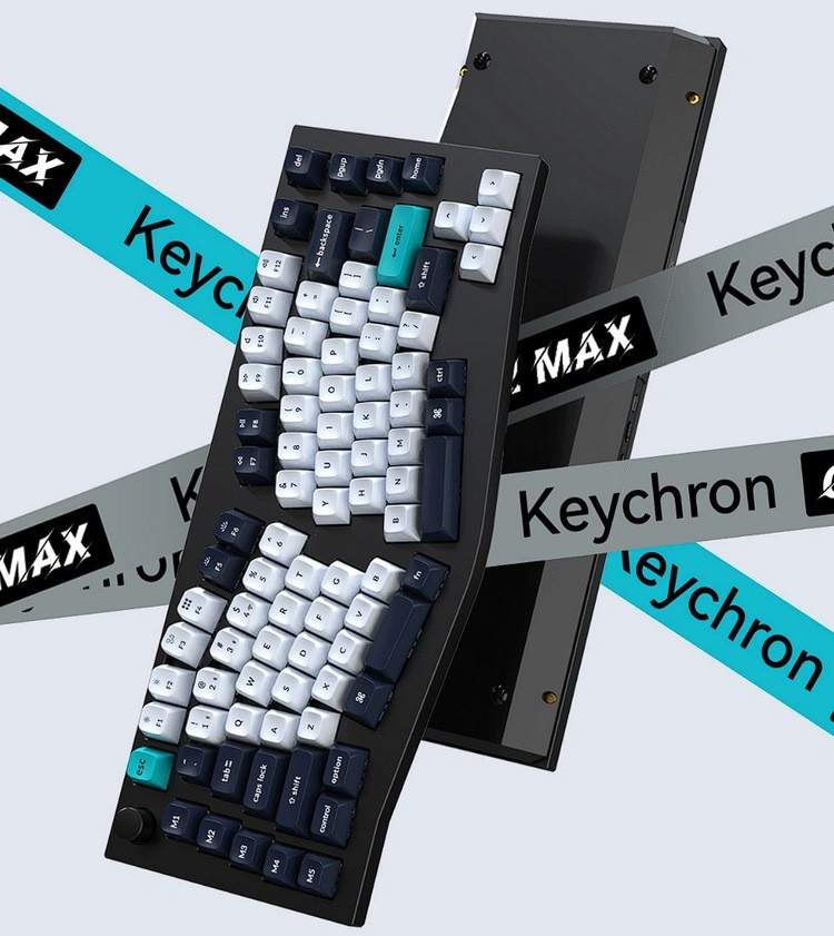 Keychron 渴创推出 Q10 Max 客制化三模机械键盘、人体工学 Alice 键位、佳达隆木星机械轴