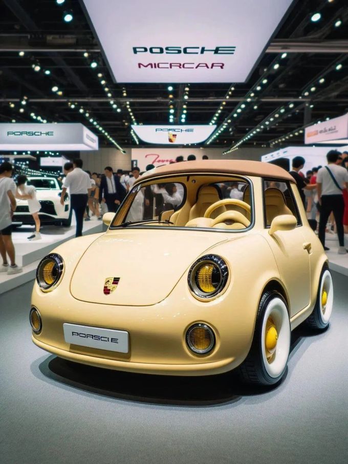 一眼万年的复古微型车简直是道不完的风情画卷