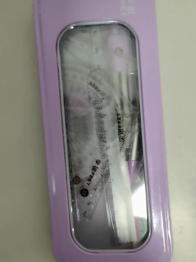 11:31:07 天猫精选 圆规尺子套装小学生七件套学生绘图文具三角尺直尺