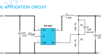 锂电池3.7V转3V/2.5V/1.2V低功耗芯片PW2053，外围简单高效稳定