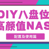 2024年DIY全新八盘位N100高颜值NAS（配置及使用篇）