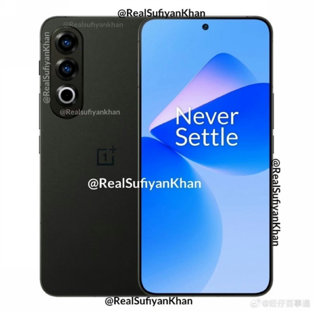 网传丨一加ace3v渲染图出炉无塑料支架直屏首发骁龙7gen3大电池