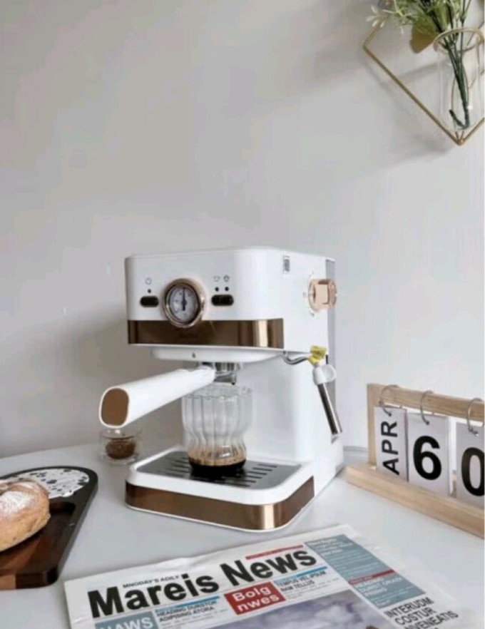美的半自动咖啡机