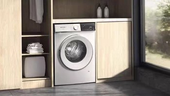 AWE观察员分享西门子无界10公斤滚筒家用全自动变频洗衣机。
