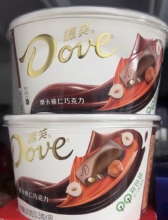 德芙（Dove）摩卡榛仁巧克力分享碗装243g休闲小零食糖果礼物