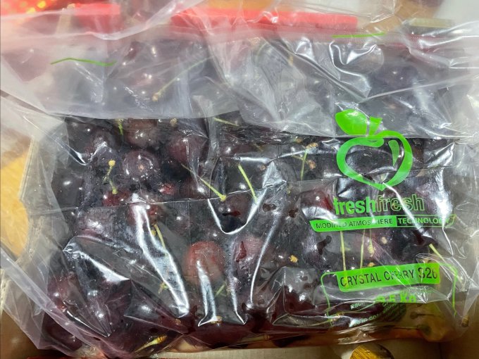 京东216元5斤4j车厘子安全下车