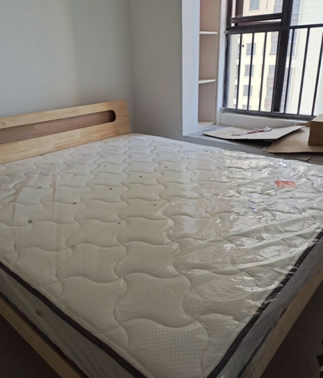 喜临门 3d椰棕床垫 邦尼尔弹簧床垫 抑菌防螨床垫 极光白2s 1.5x2米