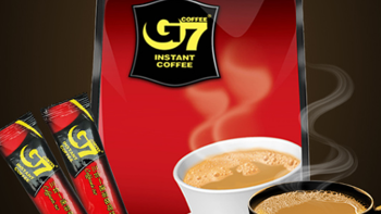 饮料 篇三十四：G7的三合一速溶咖啡，销量还是不错的，打工人必备