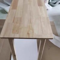 纯实木长条桌靠墙书桌写字桌