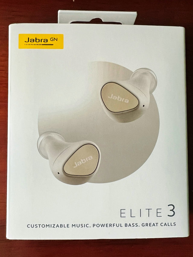 Jabra捷波朗Elite 3蓝牙耳机简单开箱