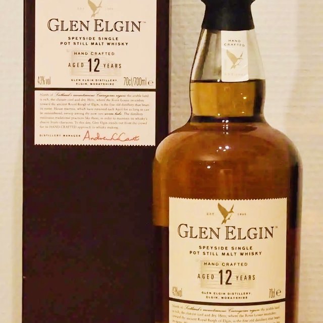 Whisky Life：格兰爱琴（Glen Elgin）12年威士忌