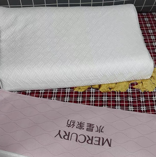 水星家纺的乳胶枕头，有点软哦