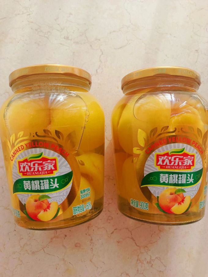 欢乐家即食食品怎么样 眼巴巴看这瓶黄桃罐头好几天,打开就炫完_什么