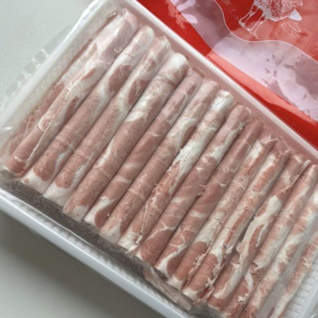 HI 海底捞火锅草原羔羊肉卷500g/袋 原切无调理火锅涮肉食材内蒙涮羊肉片