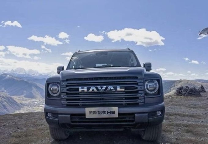 又一款方盒子来啦全新哈弗h9实车曝光预计上半年上市