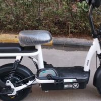 爱玛（AIMA）电动自行车48V12AH新国标电动车轻便助力电瓶车 雷霆 星空白