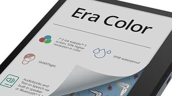 PocketBook 发布新款 Era Color 电子书、7英寸彩屏、IPX8防水、新处理器/储存翻倍、多模式阅读灯