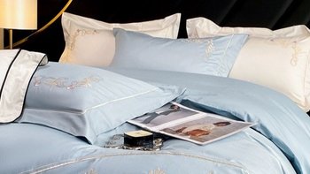 无印良品2024新款高级感轻奢床上四件套，棉中白金，打造云端般的舒适睡眠体验
