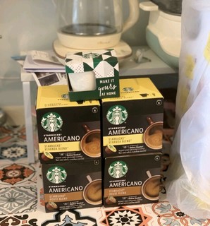 星巴克（Starbucks）多趣酷思咖啡胶囊12颗 特选综合中烘美式黑咖啡 