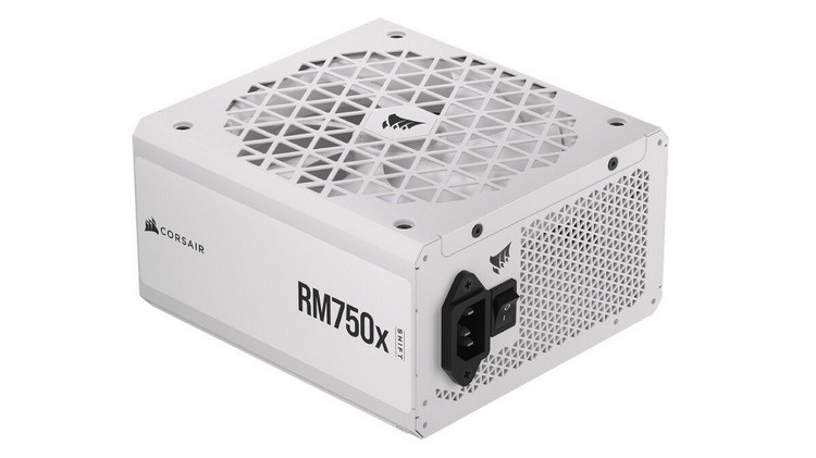 美商海盗船发布 RMx SHIFT 白色版系列电源，接口在侧面、支持 NVIDIA RTX 40