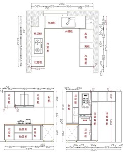 人见人夸的7㎡小厨房，用起来竟然这么顺手⁉️|||附设计图，我家厨房真的是我得意之作