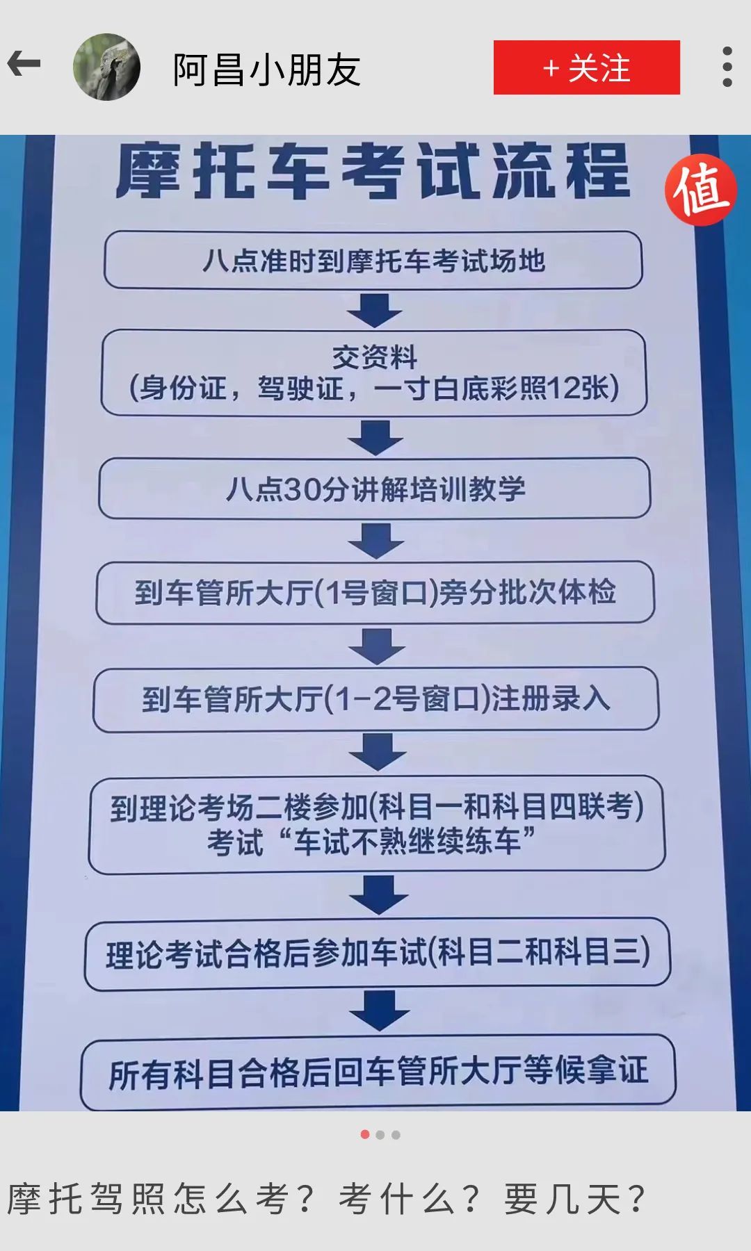 值友生活簿 篇十一:千万别玩摩托车,我怕你会