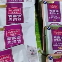 麦富迪猫湿粮猫条猫罐头冻干猫零食 成幼猫通用羊奶肉包 混合装70g*12