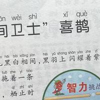 中国孩子的百科全书之“田间卫士”喜鹊