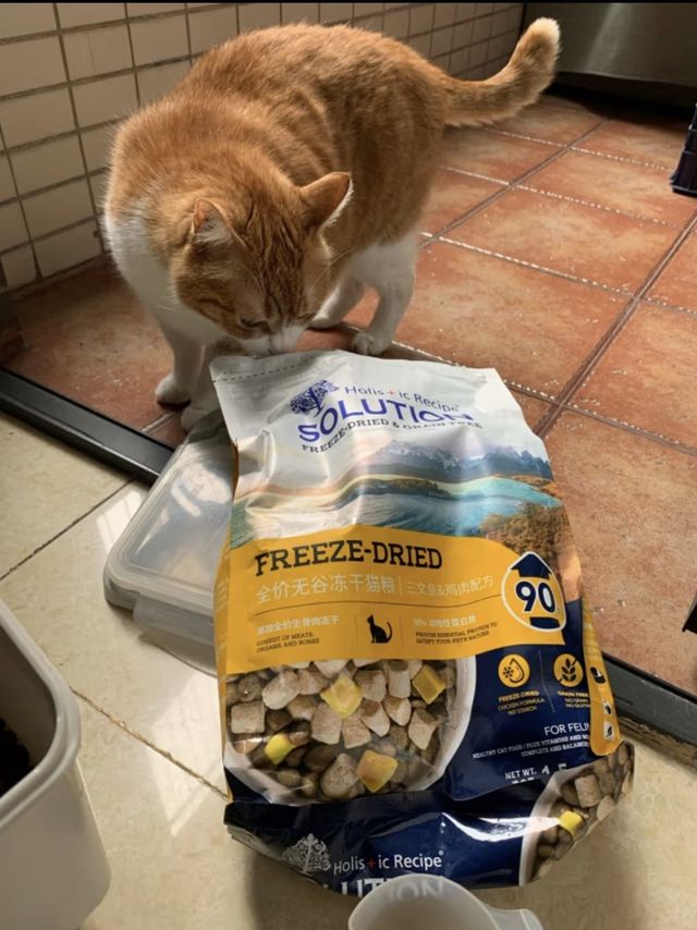 耐吉斯SOLUTION全价猫粮无谷冻干生骨肉成猫幼猫猫粮三文鱼鸡肉味1.5kg